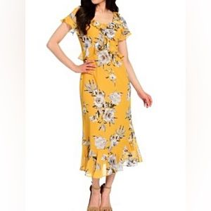 Flowy silky Midi Dress - New with tag - size M